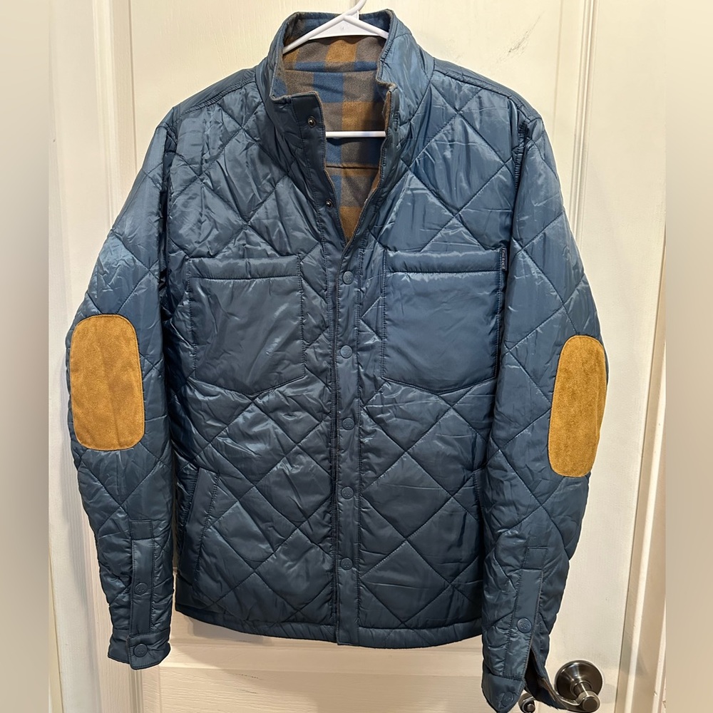 Men’s king ranch reversible jacket